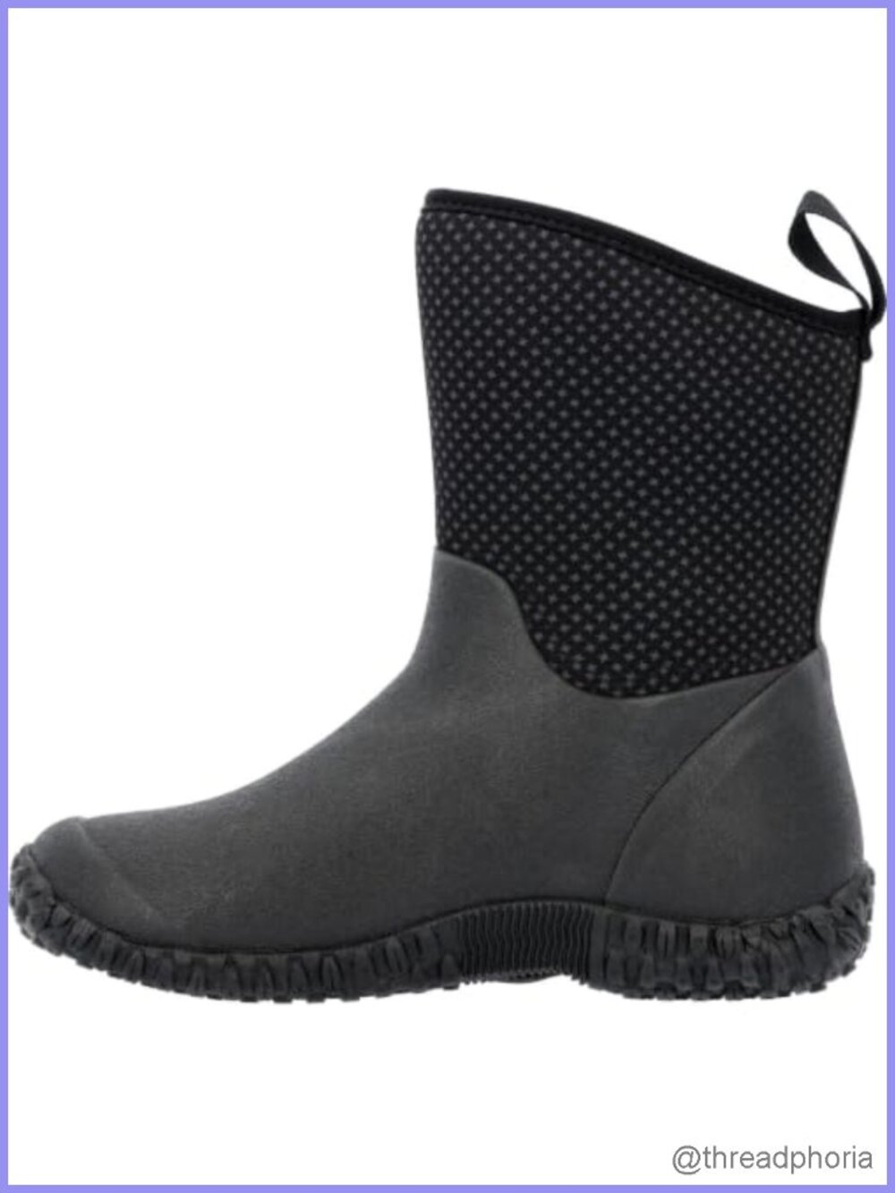 Waterproof Neoprene Mid-Calf Work Boots Garden Lawn Muckproof